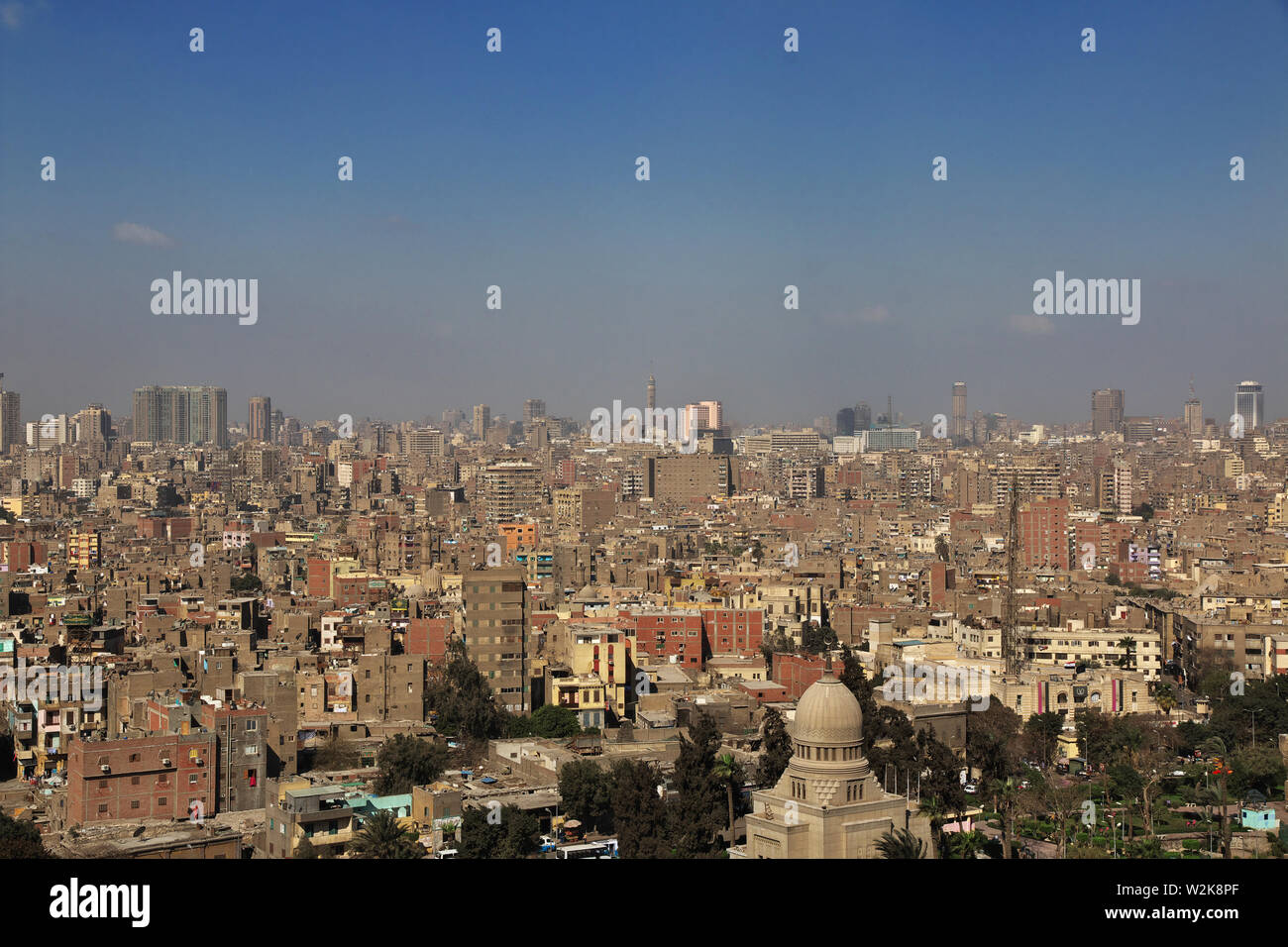 Le Caire, Egypte - 05 mars 2017. La vue sur le centre du Caire, Egypte Banque D'Images