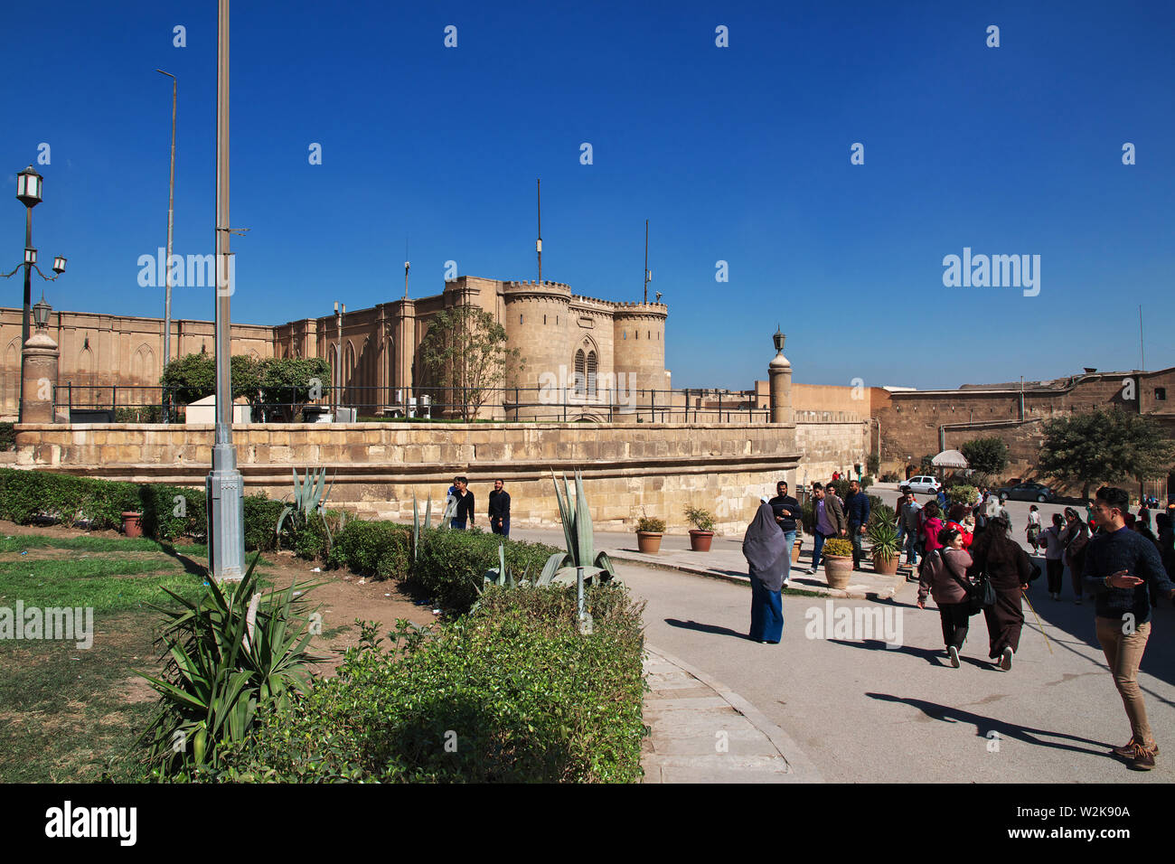 Le Caire, Egypte - 05 mars 2017. L'ancienne citadelle du Caire, Égypte centre Banque D'Images