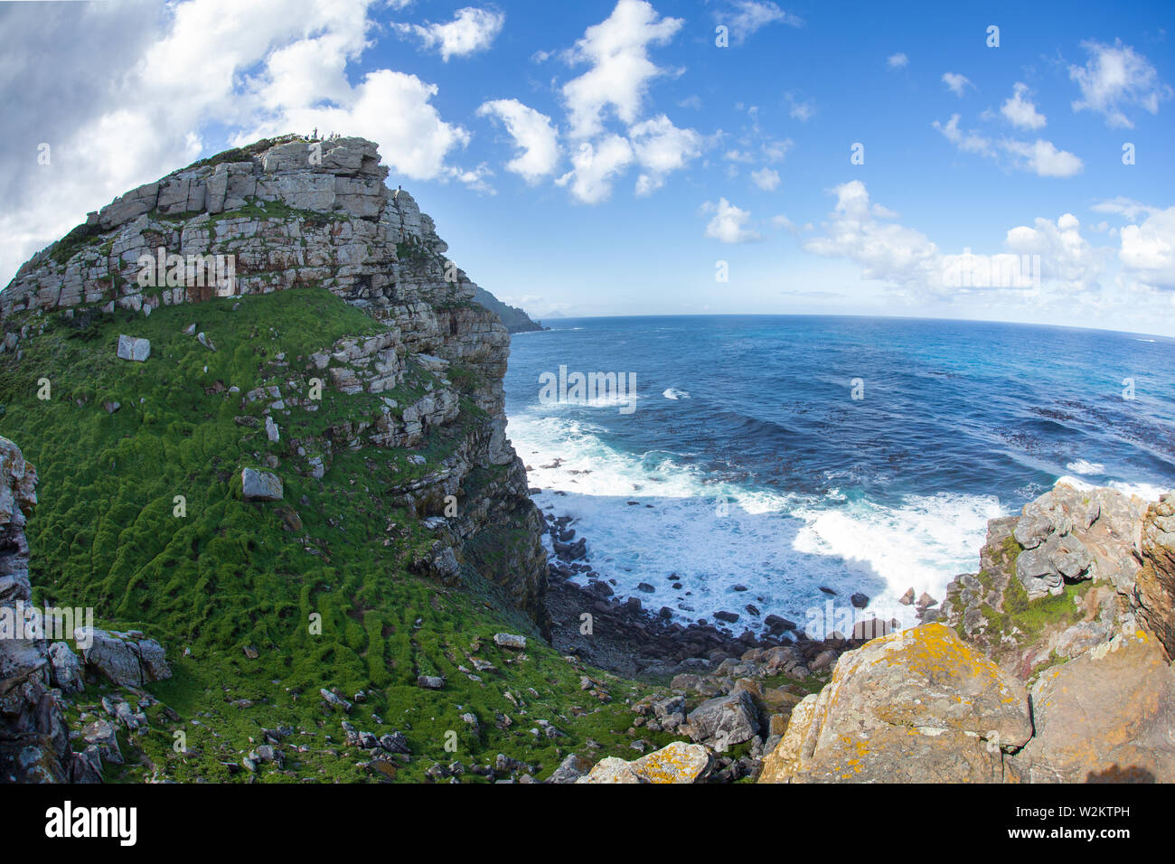 La côte sauvage et pittoresque au sud de Cape Town, Afrique du Sud, n'est qu'une des nombreuses raisons de visiter cette incroyable destination. Banque D'Images