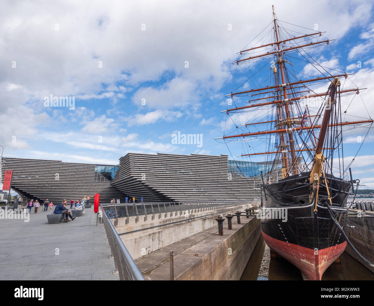 V&A Museum RRS Discovery & Dundee Banque D'Images