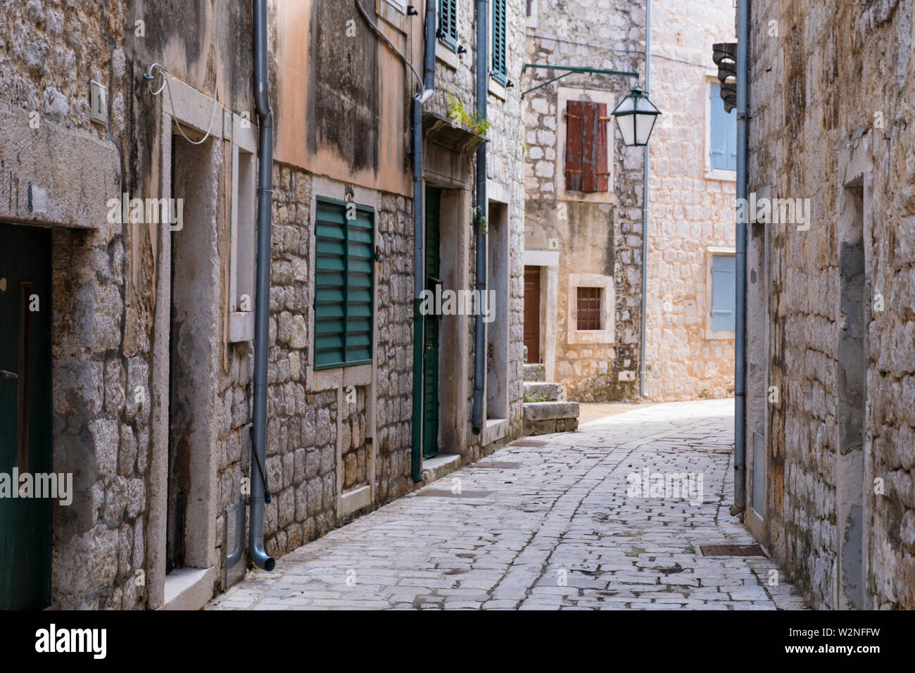 Stari Grad, Hvar, Dalmatie, Croatie Banque D'Images