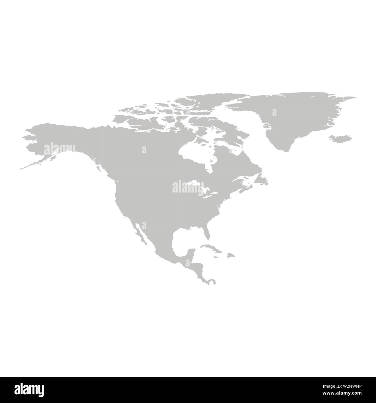 La carte de l'amérique du nord l'arrière-plan. Eps10 Vector illustration Illustration de Vecteur