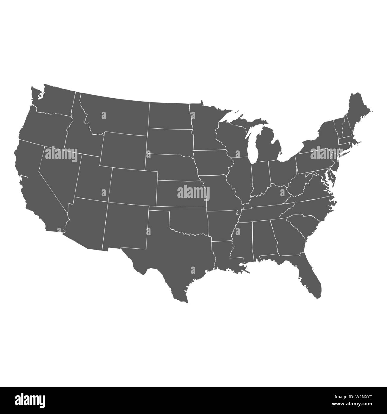 United States map background. Eps10 Vector illustration Illustration de Vecteur