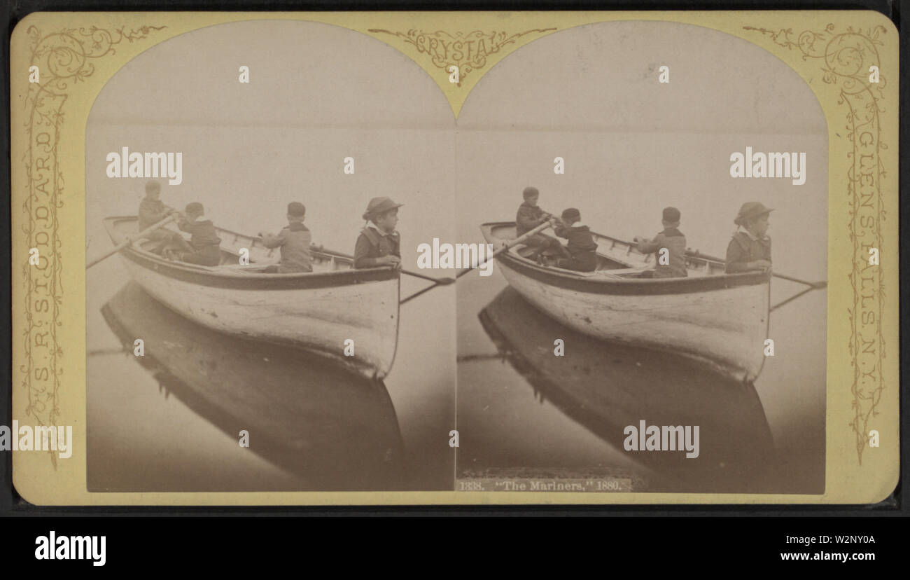 'La Mer' 1880, par Stoddard, Seneca Ray, 1844-1917 , 1844-1917 Banque D'Images