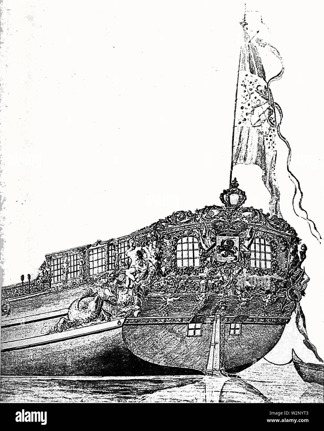 107 L'histoire du yachting Banque D'Images