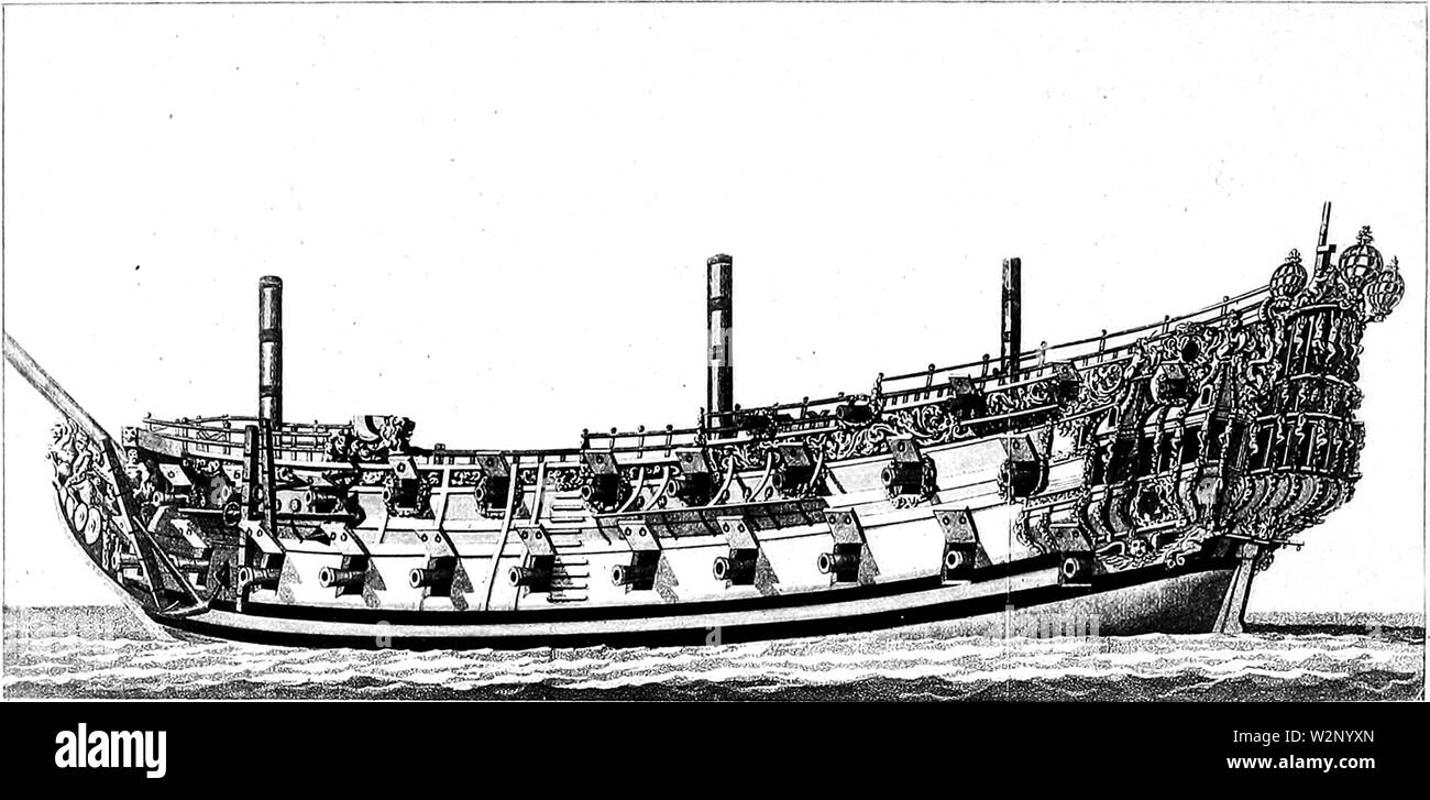 149 L'histoire du yachting Banque D'Images