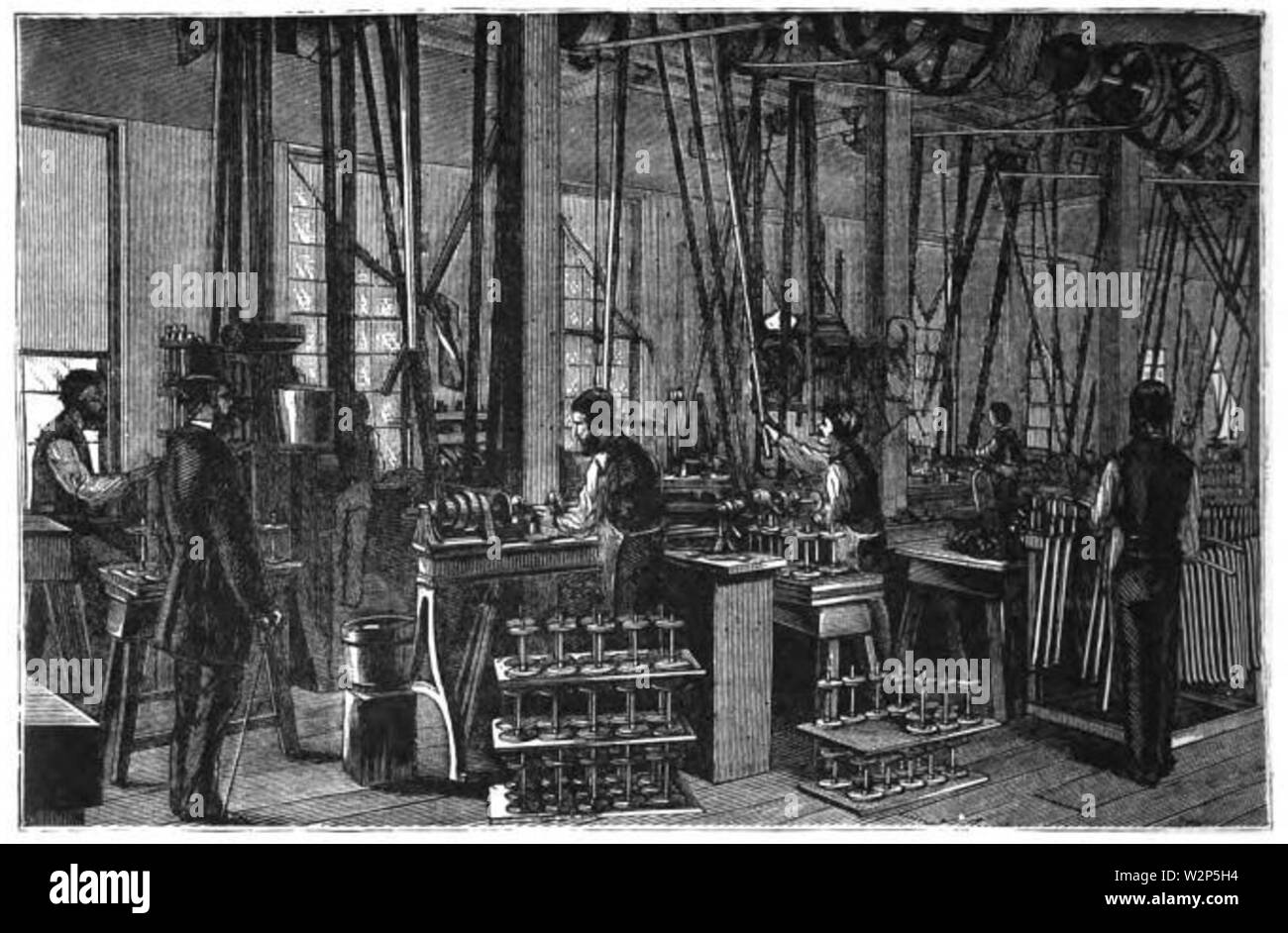 1881 ManufacturingCo HartfordCT FrankLesliesPopularMonthly Pape v12 n5 Banque D'Images