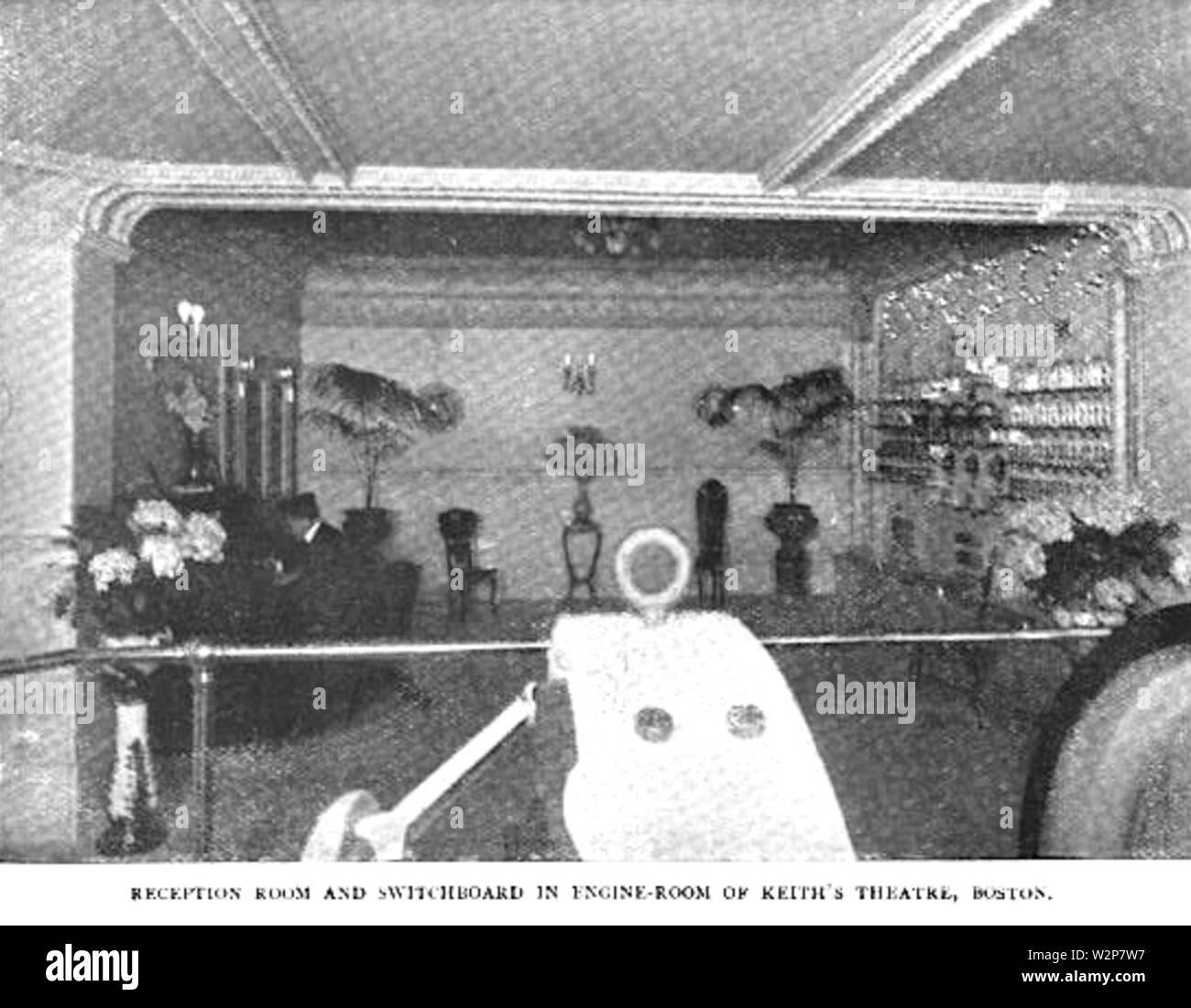 Moteur 1896 prix KeithsTheater EngineeringMagazine Boston MA v10 n6 Banque D'Images