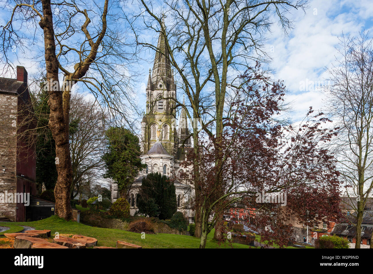 La ville de Cork, Cork, Irlande. Le 06 avril, 2019. La cathédrale Saint Fin Barre, la ville de Cork, Irlande. Banque D'Images