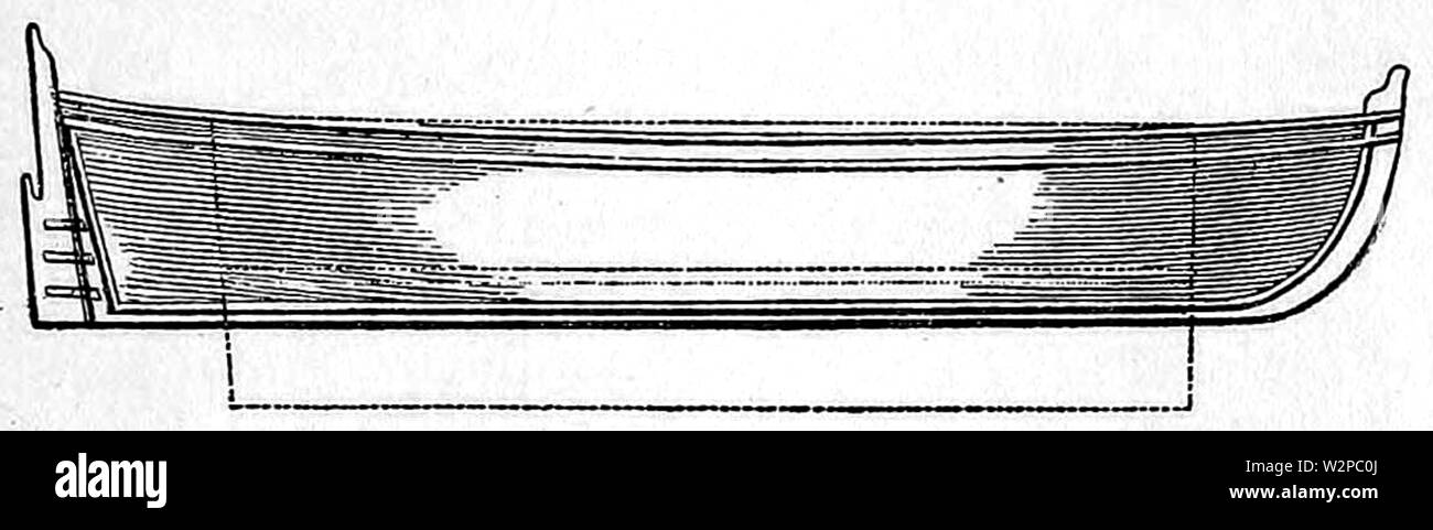 275 L'histoire du yachting Banque D'Images