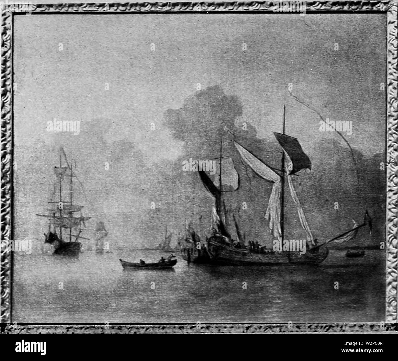 237 L'histoire du yachting Banque D'Images