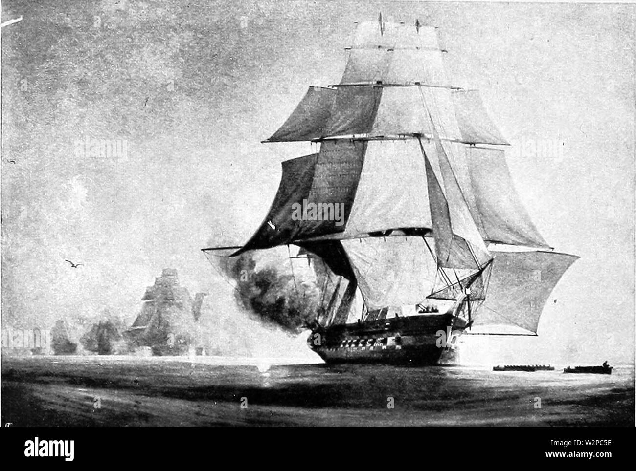 317 L'histoire du yachting Banque D'Images