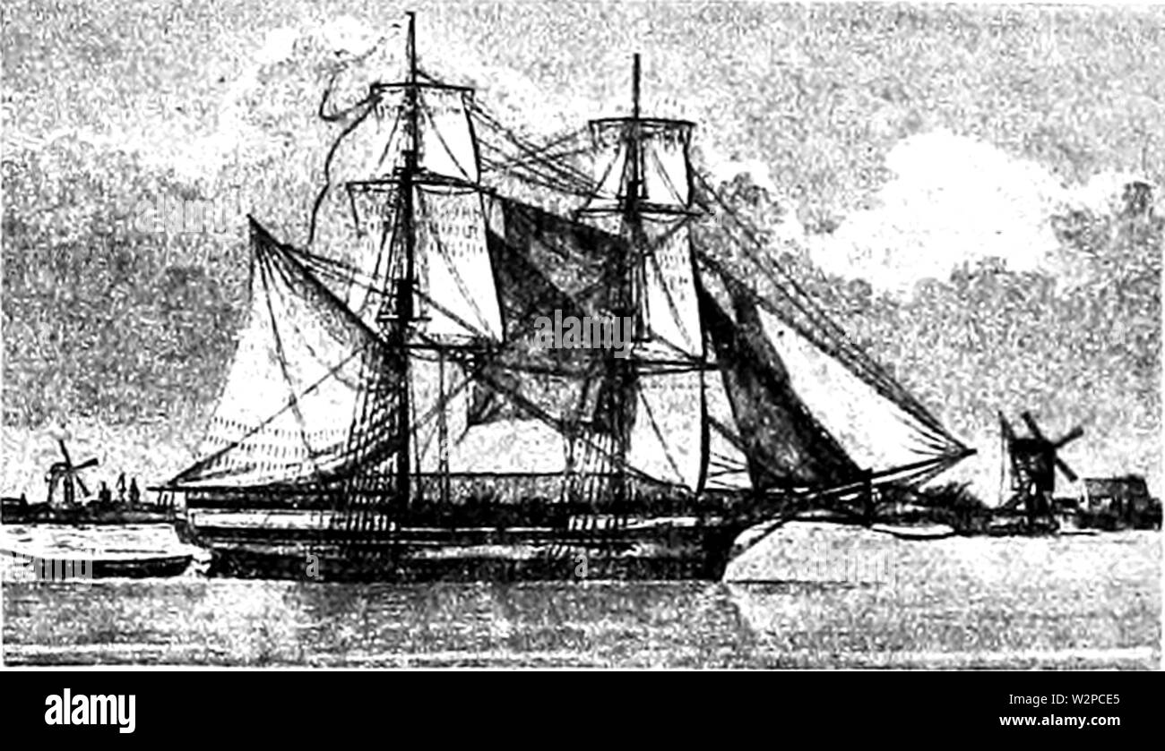 432 L'histoire du yachting Banque D'Images