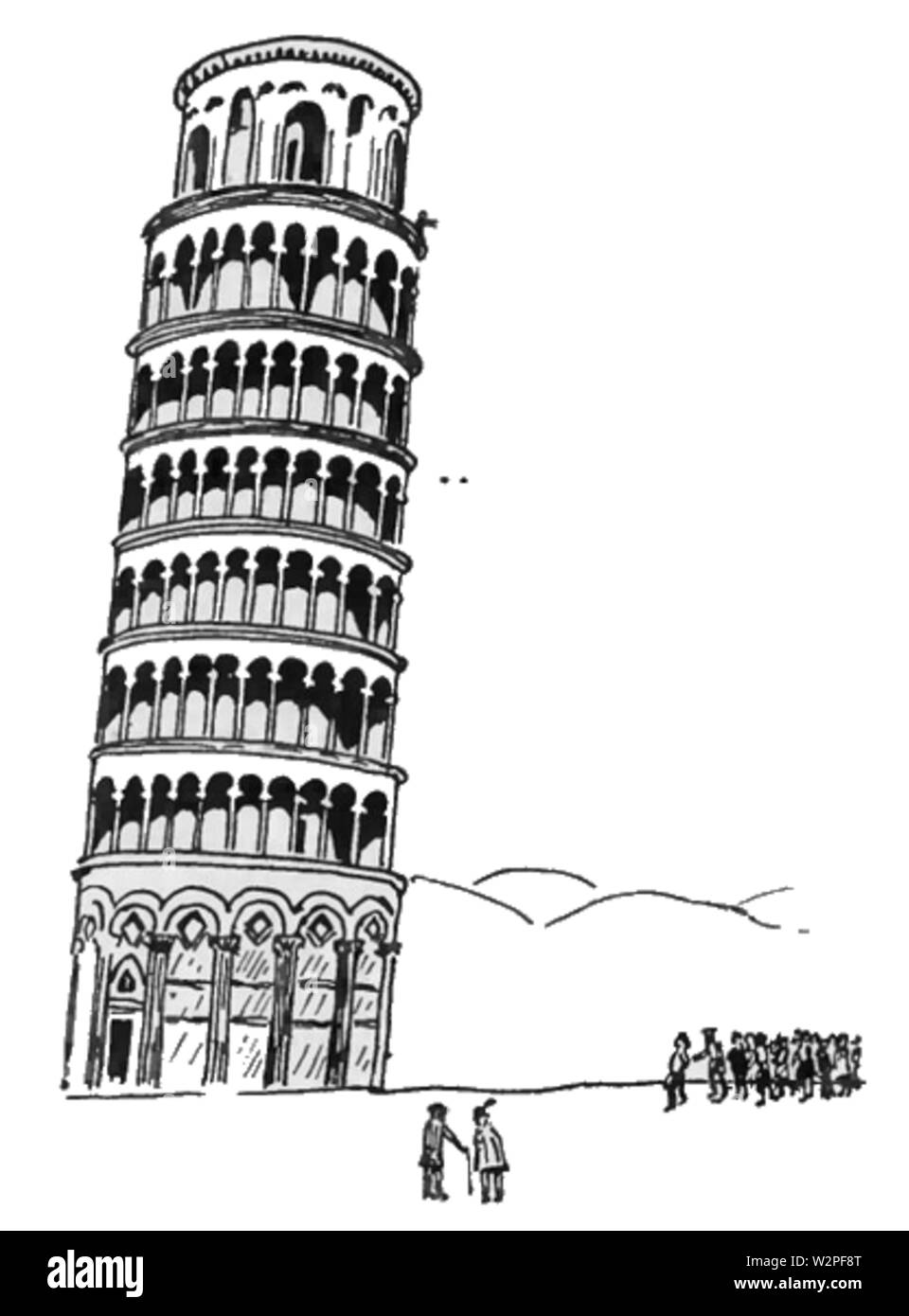 Un voyage dans l'espace, p8 Banque D'Images