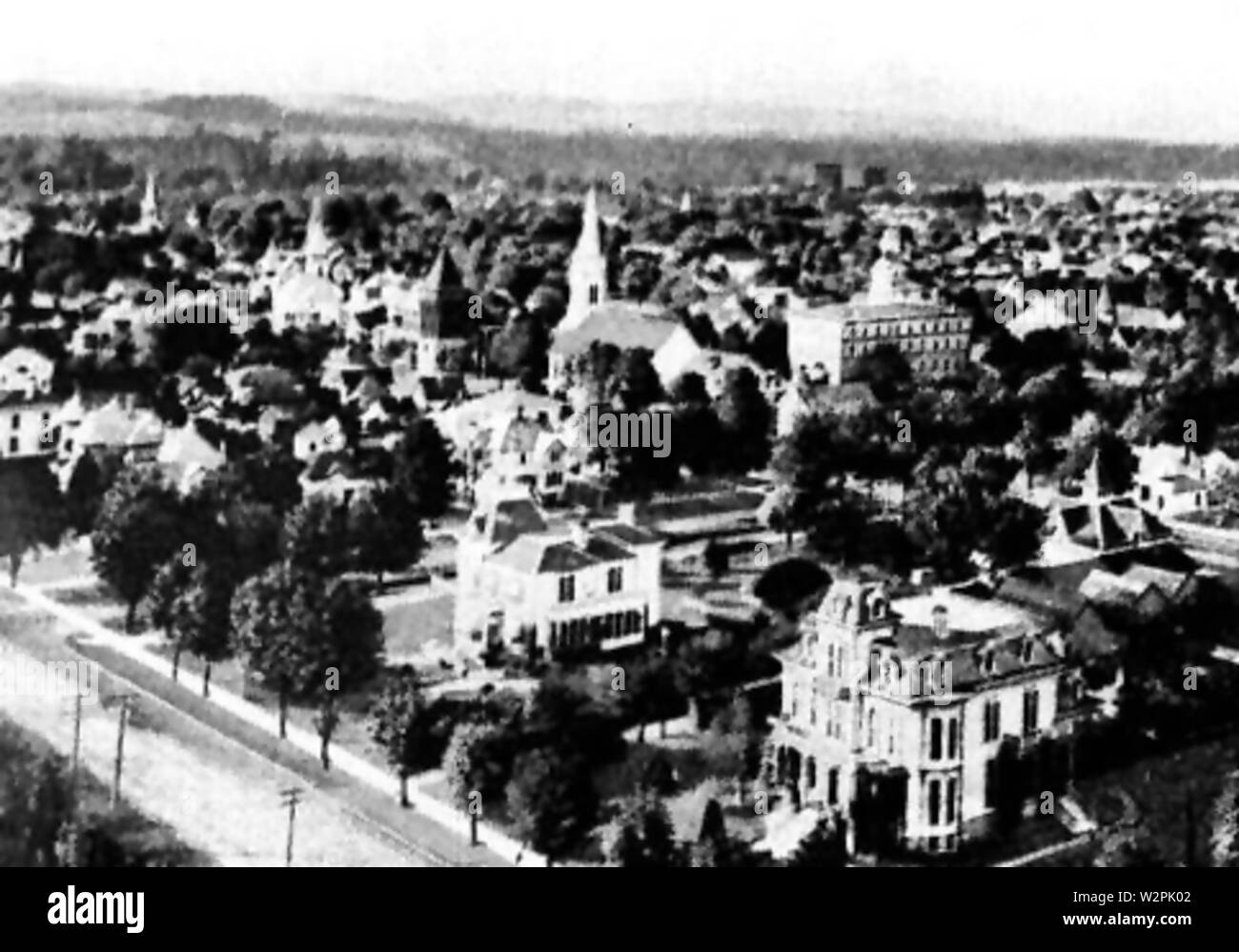 1900 Salem aérienne Banque D'Images