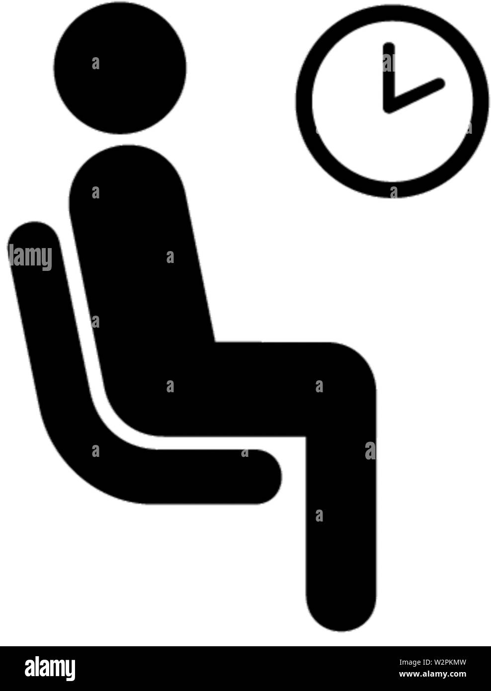 Waitingroom Aiga Banque D'Images