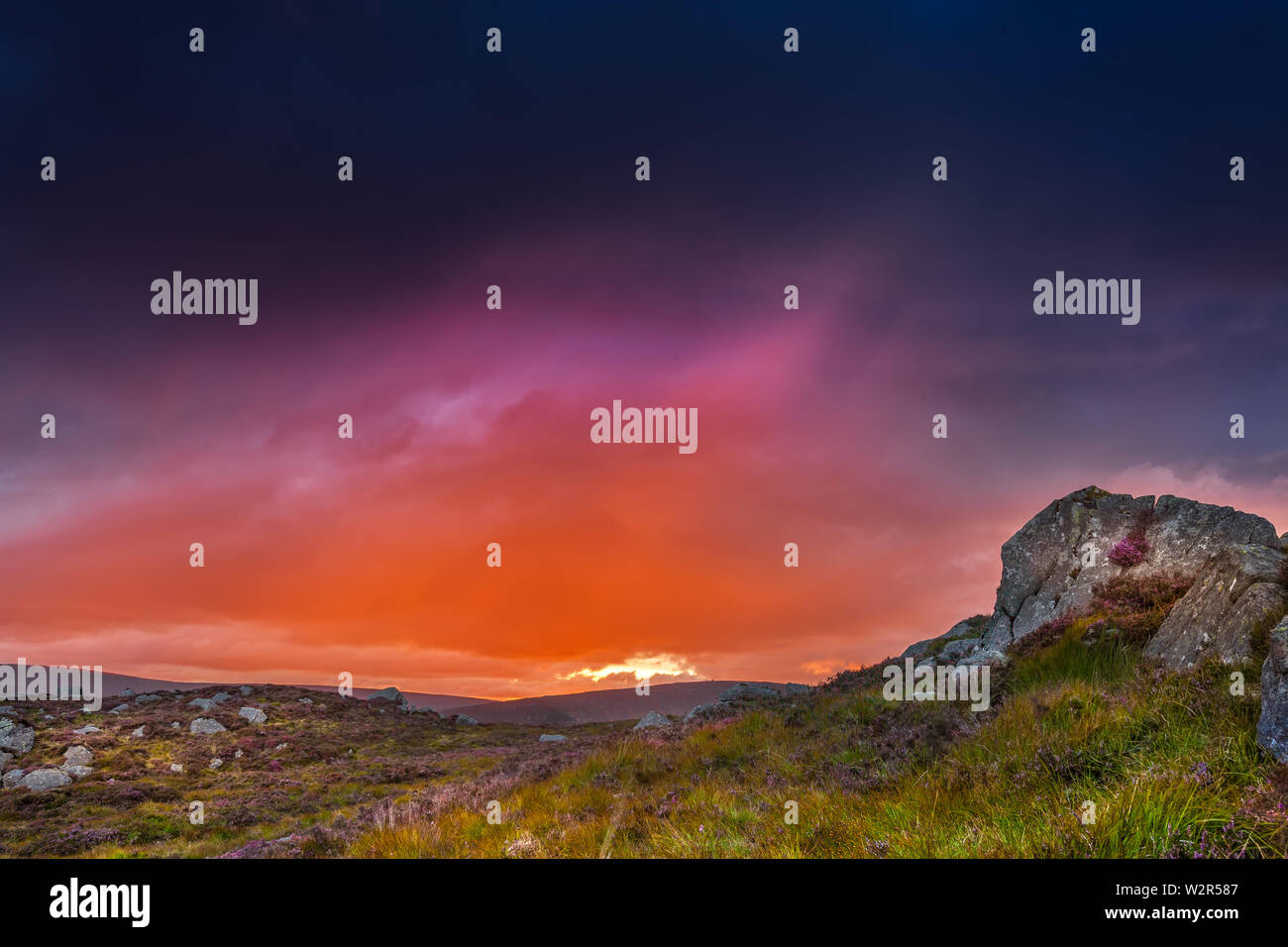 Paysage d'Irlande Banque D'Images