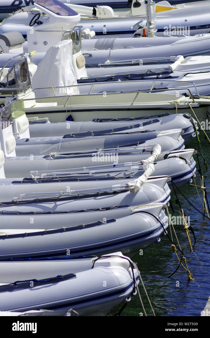 Palau, Sardaigne, Italie. Porto Rafael Yacht Club Banque D'Images