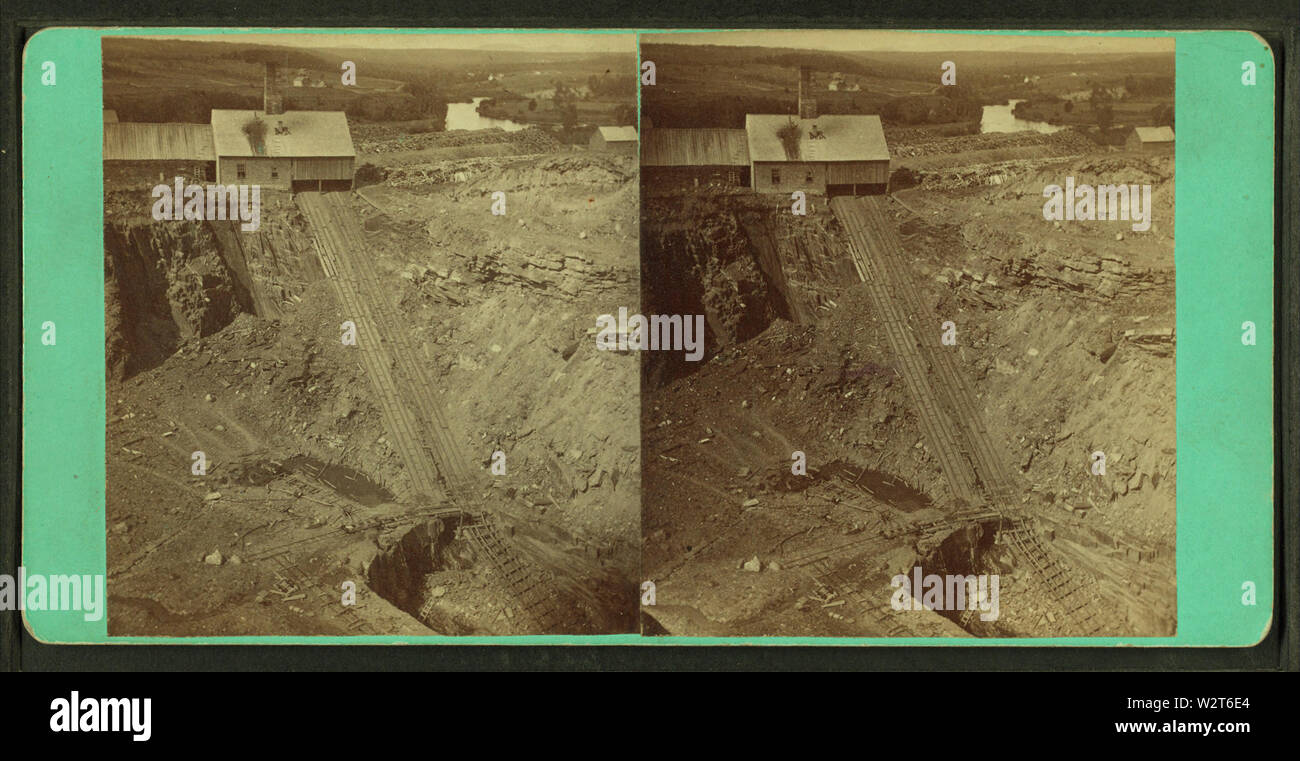 Crocker ardoise, Brownville, par Hinds, A L, fl 1870-1879 2 Banque D'Images
