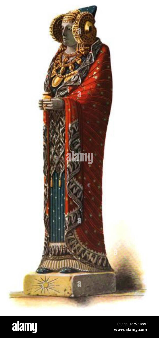Dama de Elche Burlington reconstruction Mag Banque D'Images
