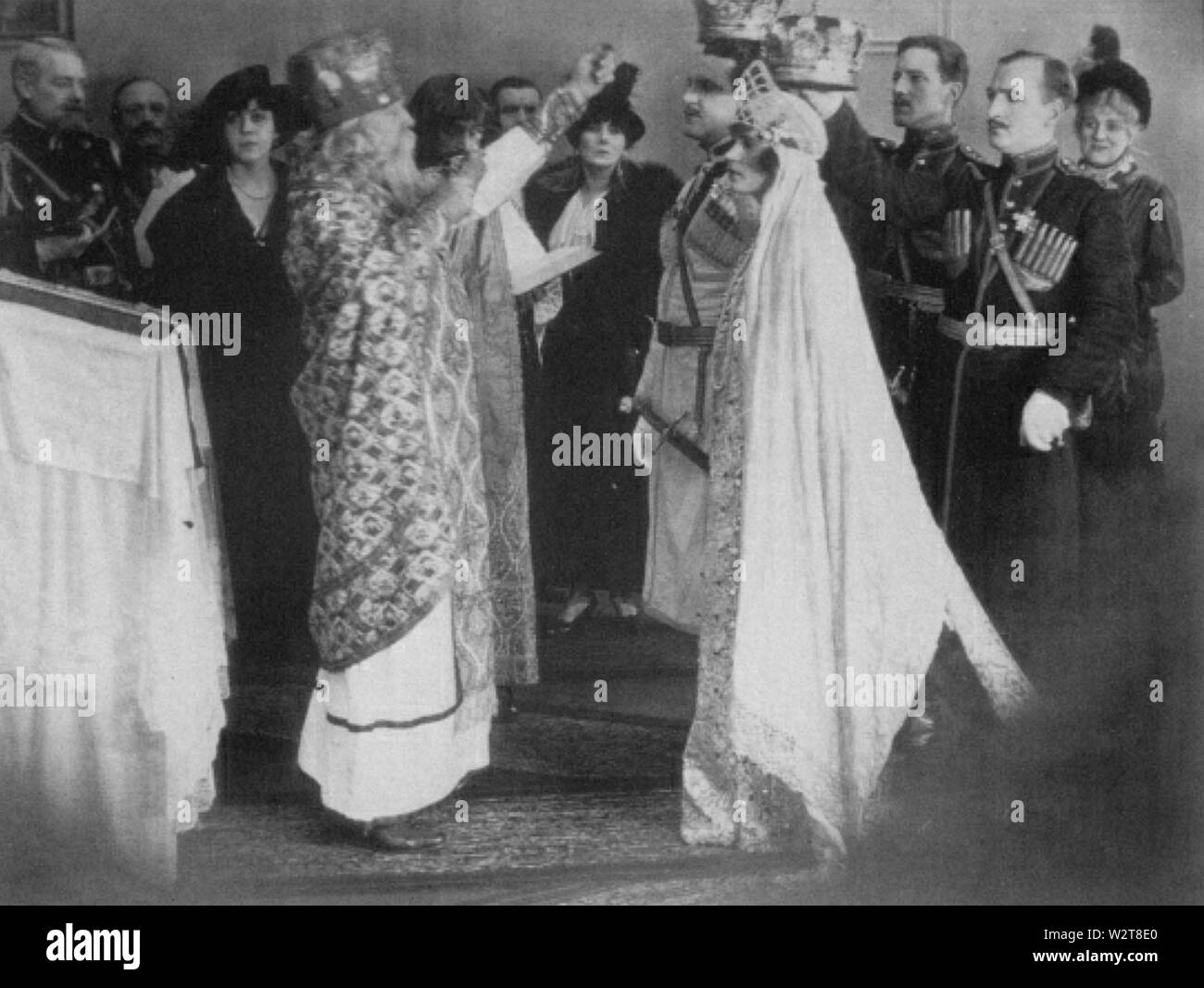 La Russie le plus sombre (1917) Banque D'Images