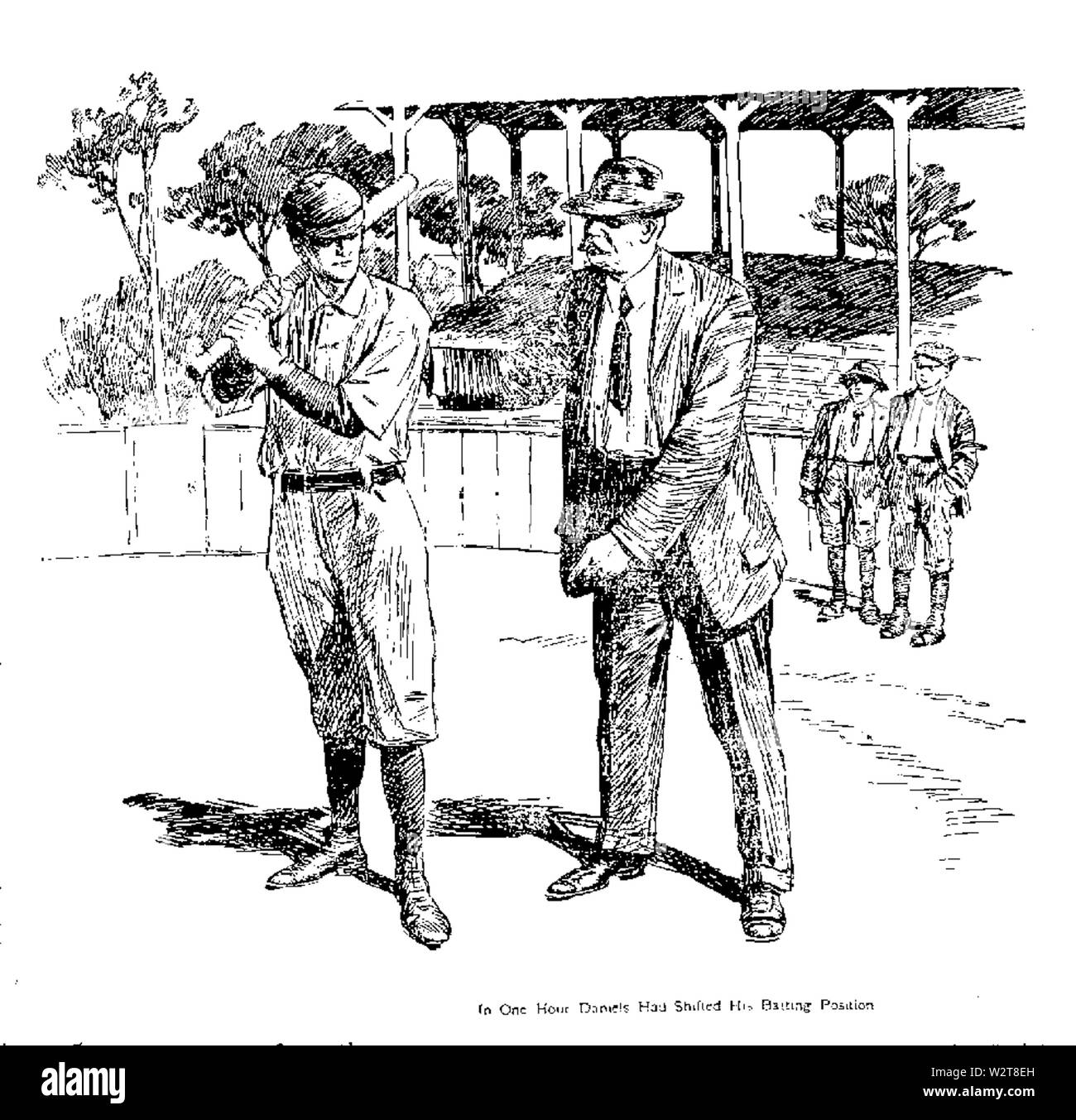 Daniels et irwin newspaper Banque D'Images