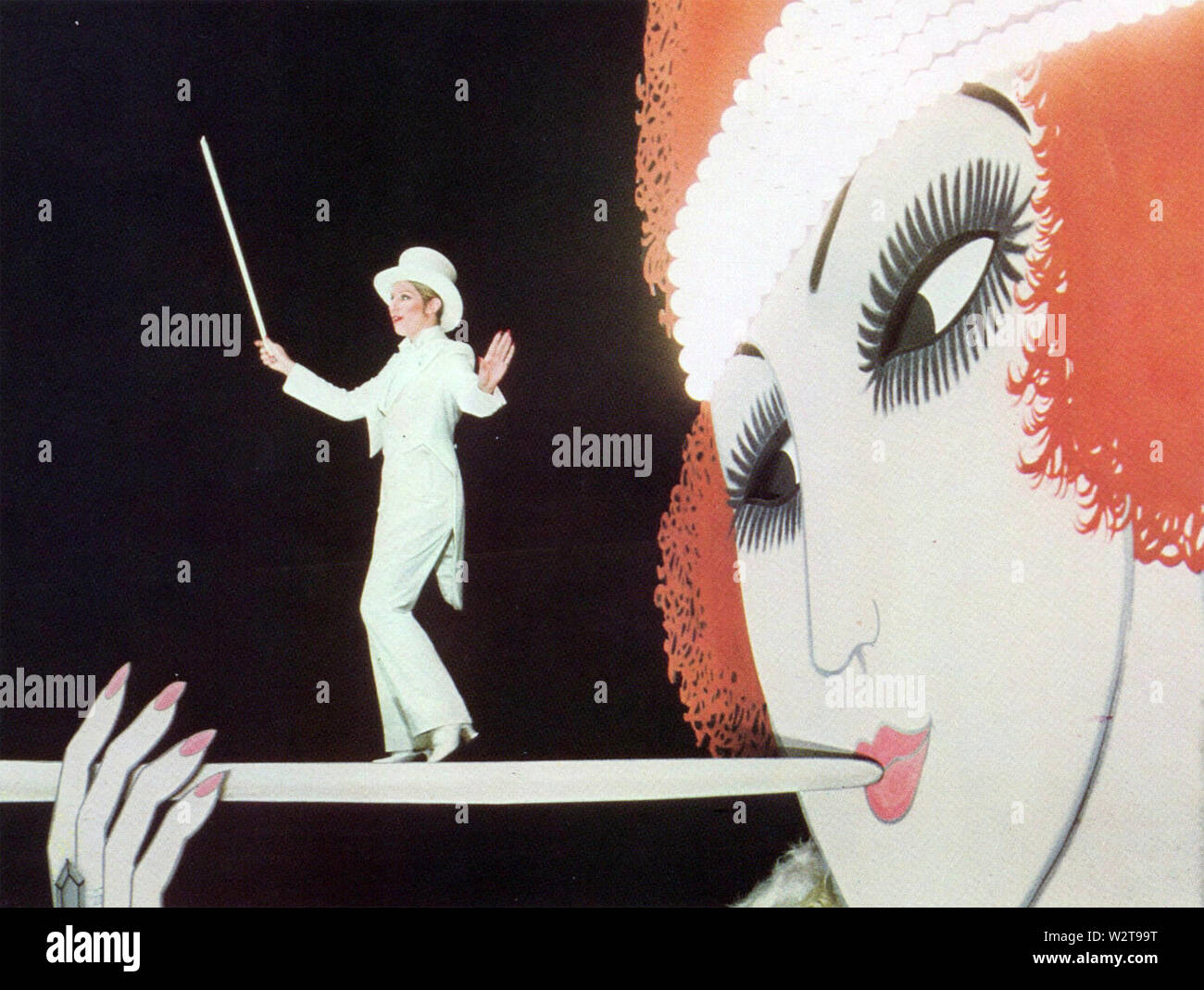 FUNNY LADY 1975 Columbia Pictures film avec Barbra Streisand Banque D'Images