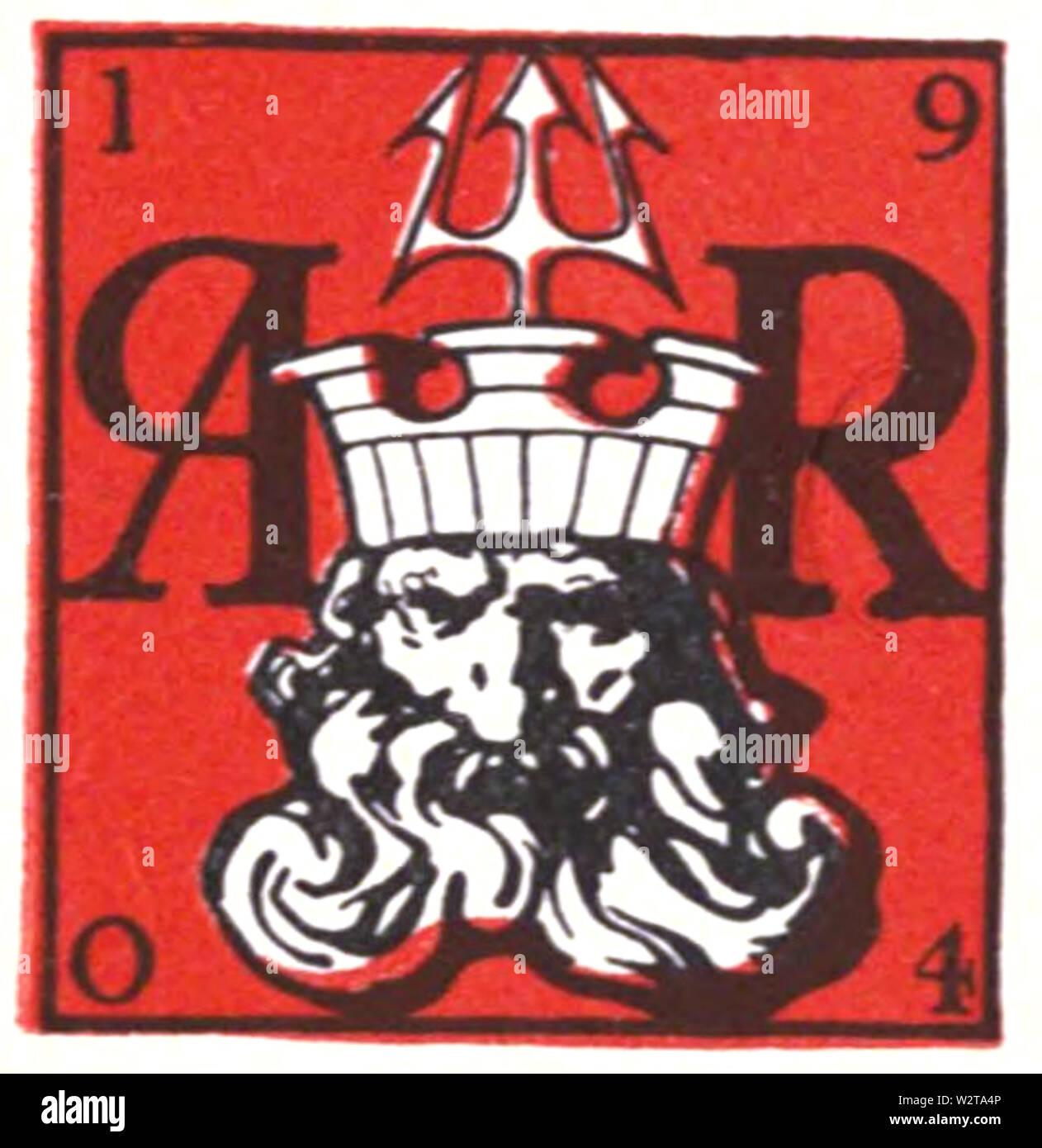 Le design à titre de de Psyché (1908) Banque D'Images