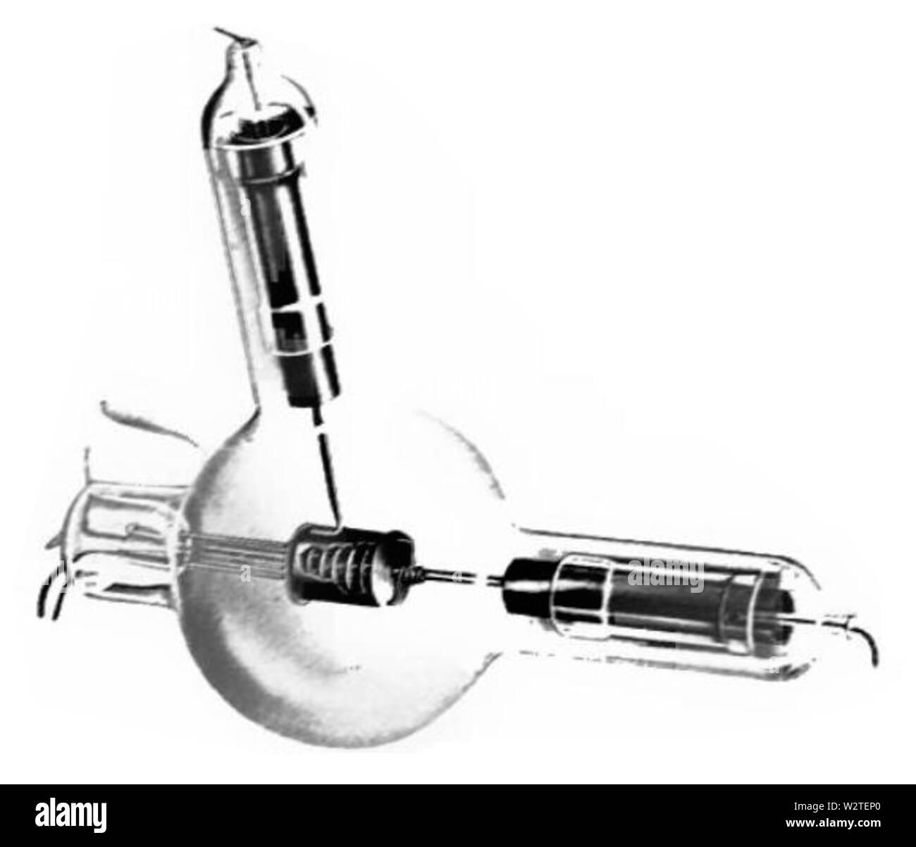 Tube Dynatron Banque D'Images