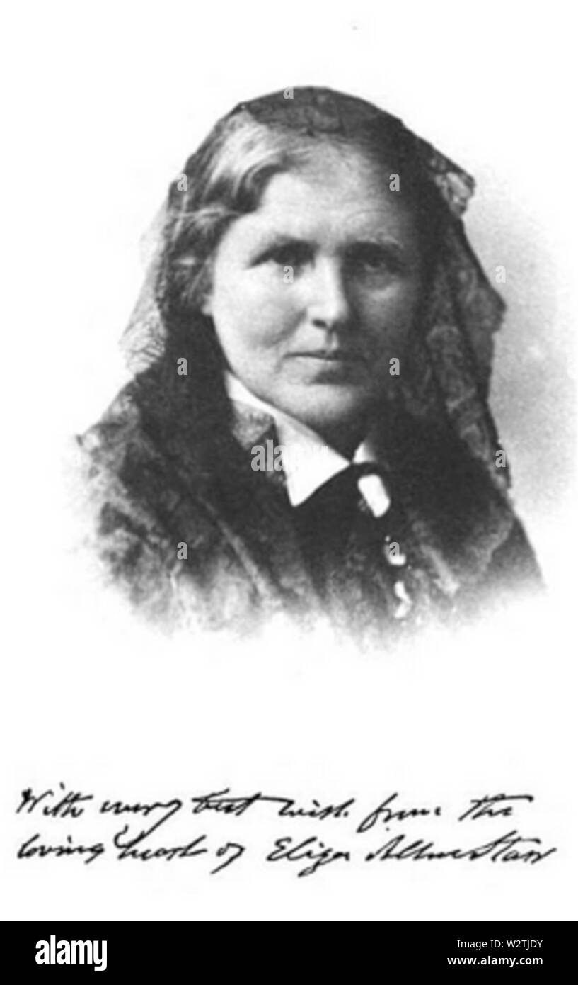 Eliza allen Banque de photographies et d’images à haute résolution Alamy