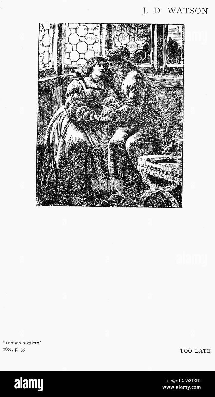 Illustration - anglais des années 60 p156 Banque D'Images