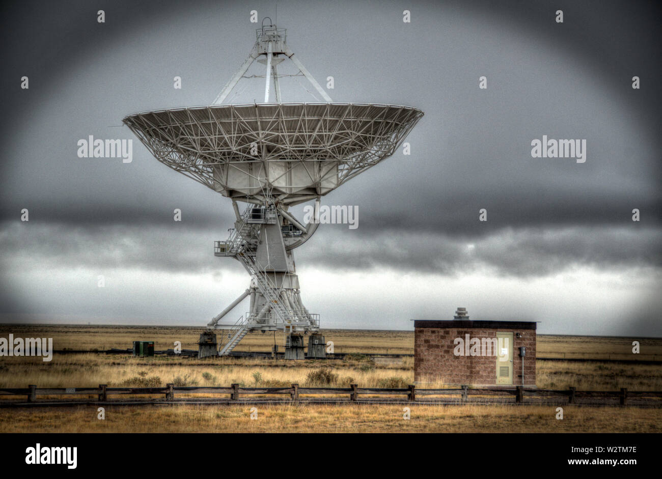 VLR Radio Telescope Banque D'Images