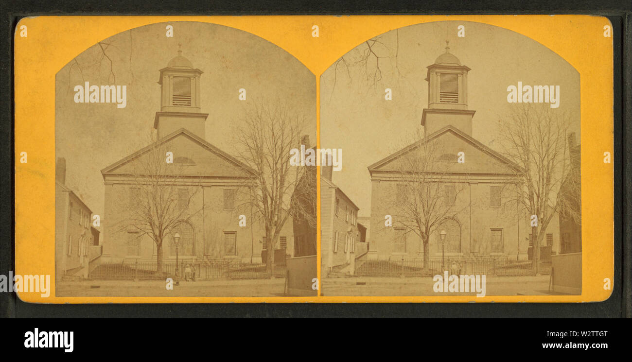 First Baptist Church, par Cook & Ami Banque D'Images