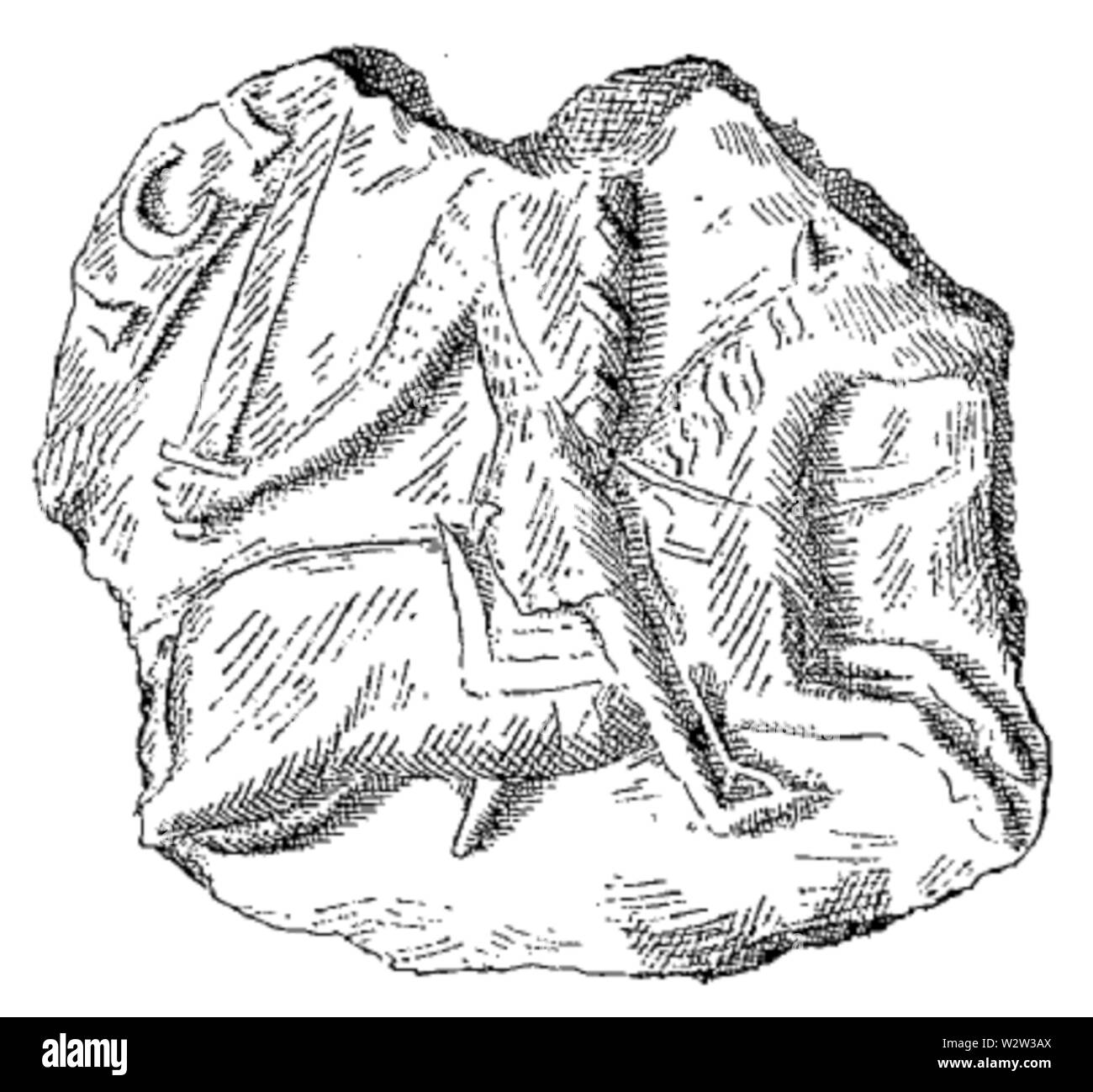 Geoffroy III Perche Banque D'Images