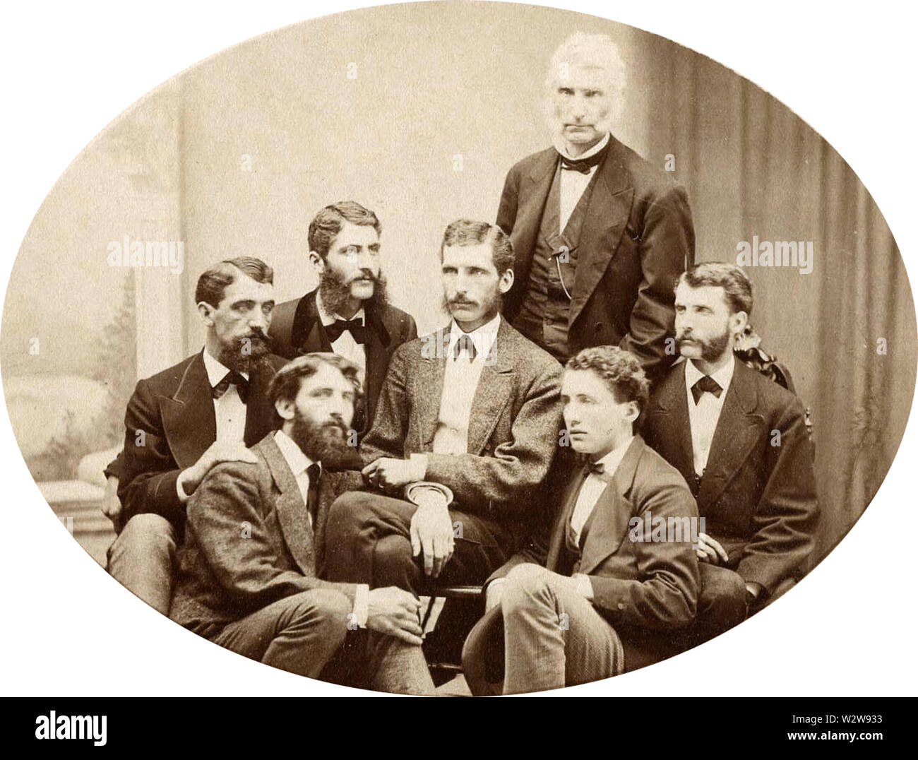 Harvey Denison Kitchel c1870 Banque D'Images