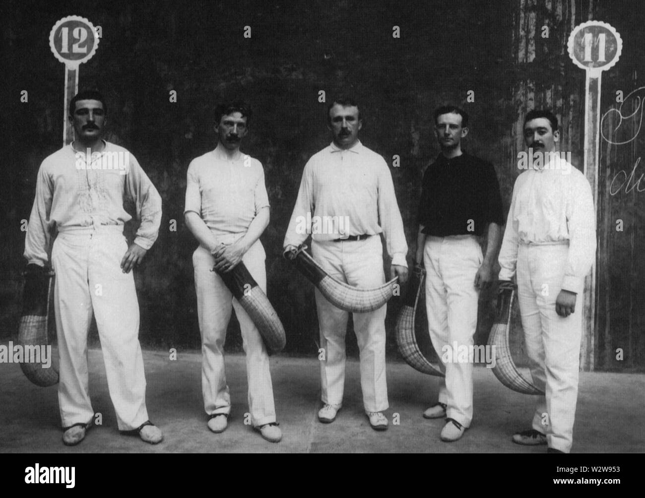 La Havane Cour Jai Alai vers 1900 par Charles Edward Doty Banque D'Images