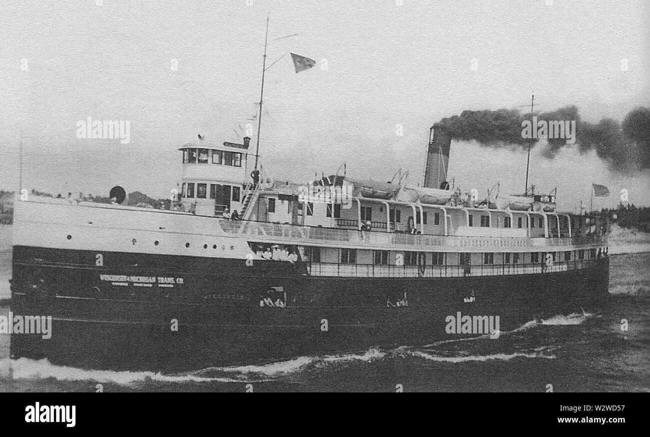 Bateau à vapeur de l'Illinois Banque D'Images