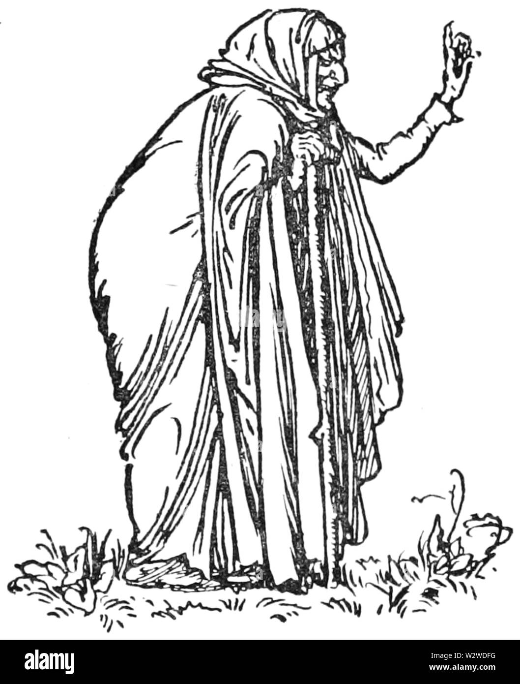 L'illustration à la page 235 dans de Grimm contes (Edwardes, Bell) Banque D'Images