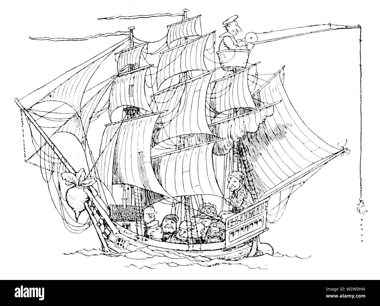 L'illustration à la page 47 du projet de loi l'indicateur Banque D'Images