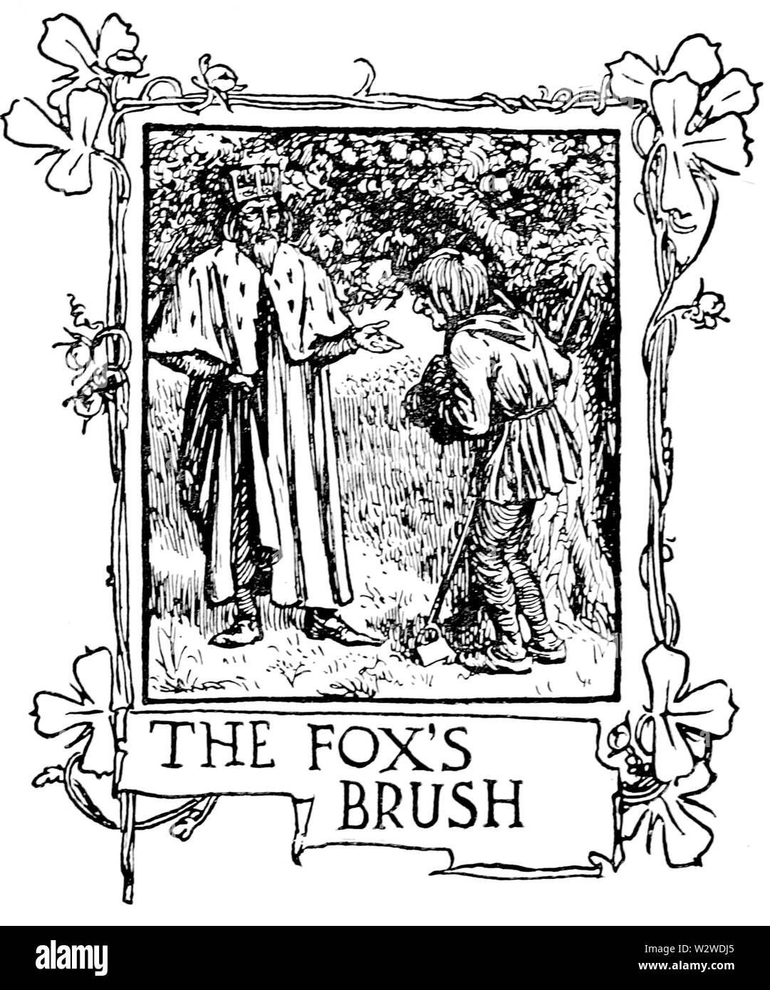 L'illustration à la page 27 dans les contes de Grimm (Edwardes, Bell) Banque D'Images