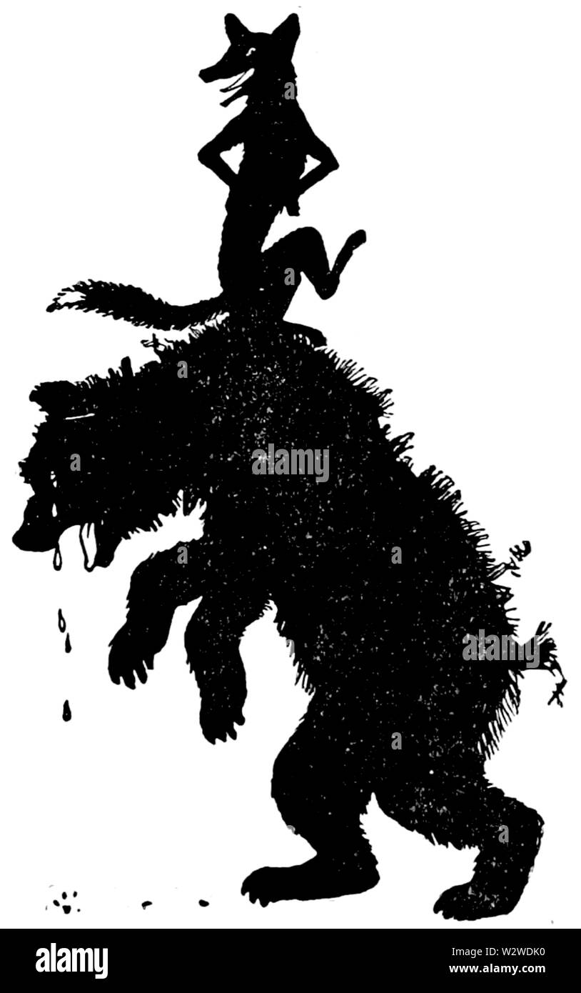 L'illustration à la page 46 du Livre de fée en Europa Banque D'Images