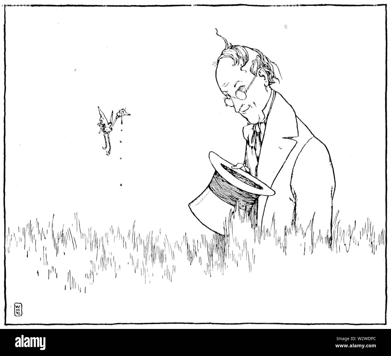 L'illustration à la page 91 du projet de loi l'indicateur Banque D'Images