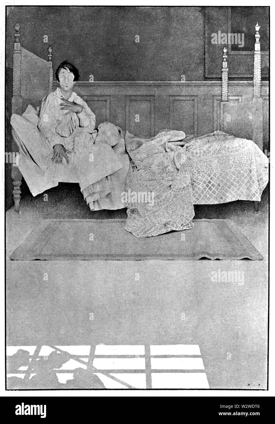 L'illustration page 218 dans l'âge d'or Banque D'Images