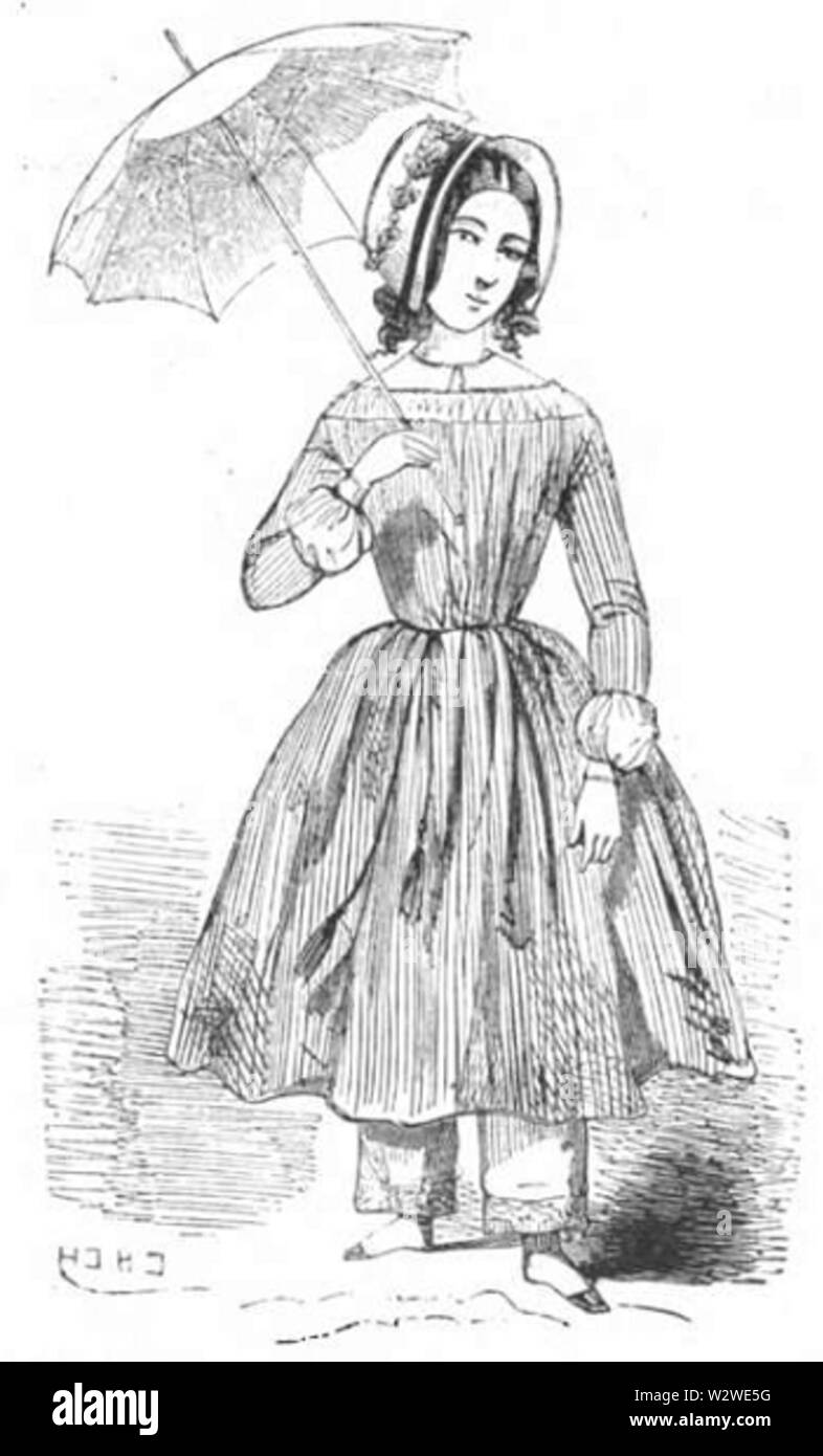 Illustrirte Zeitung (1843) 03 0164 eine Kindermode Banque D'Images