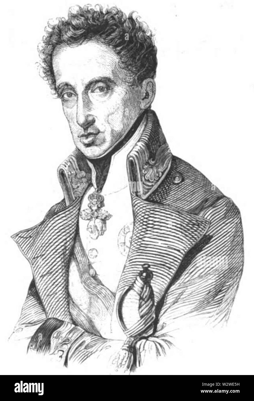 Illustrirte Zeitung (1843) 030011 Erzherzog Karl von Oestreich Banque D'Images