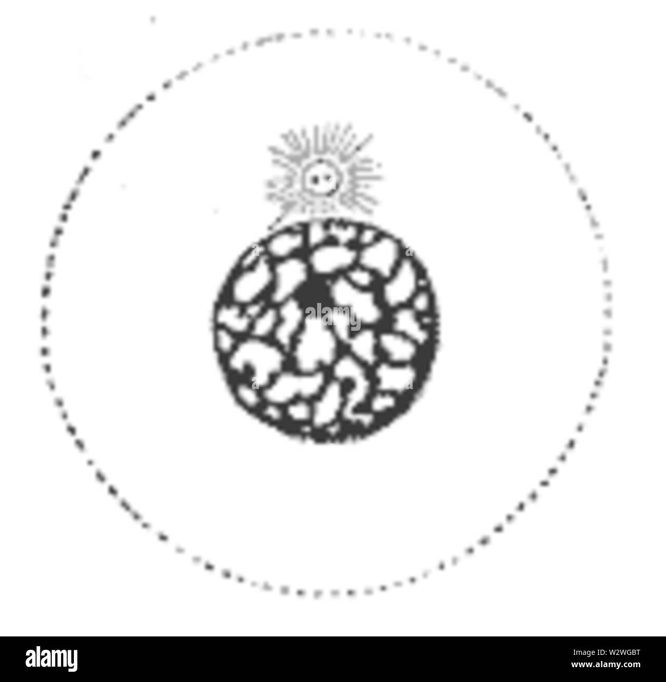 L'interphase Banque D'Images