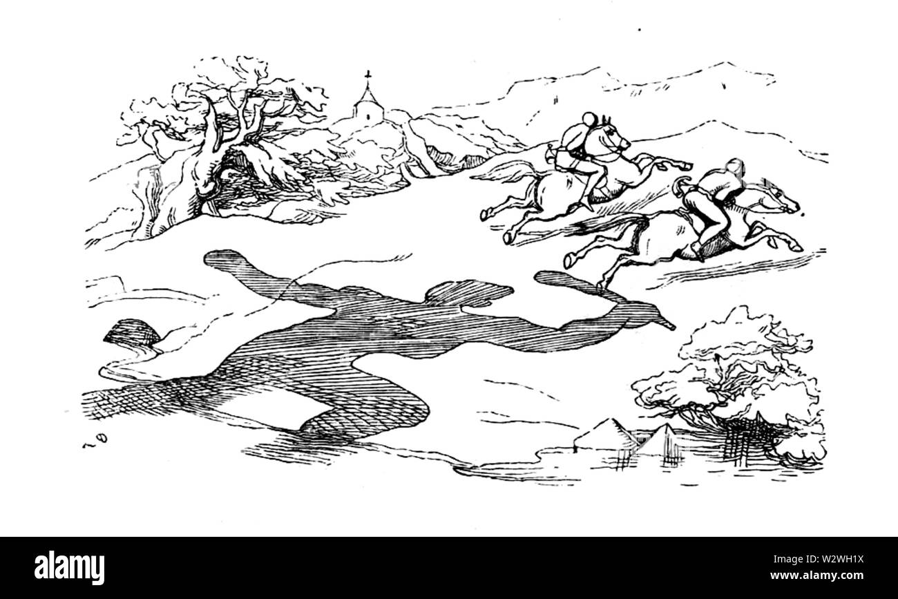 Jack et les géants de droit6 Banque D'Images