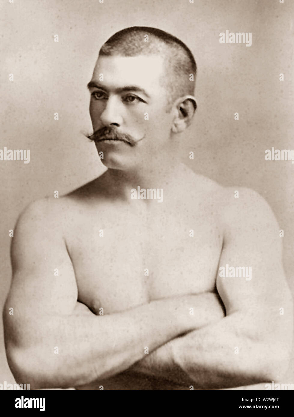 John L Sullivan Banque D'Images