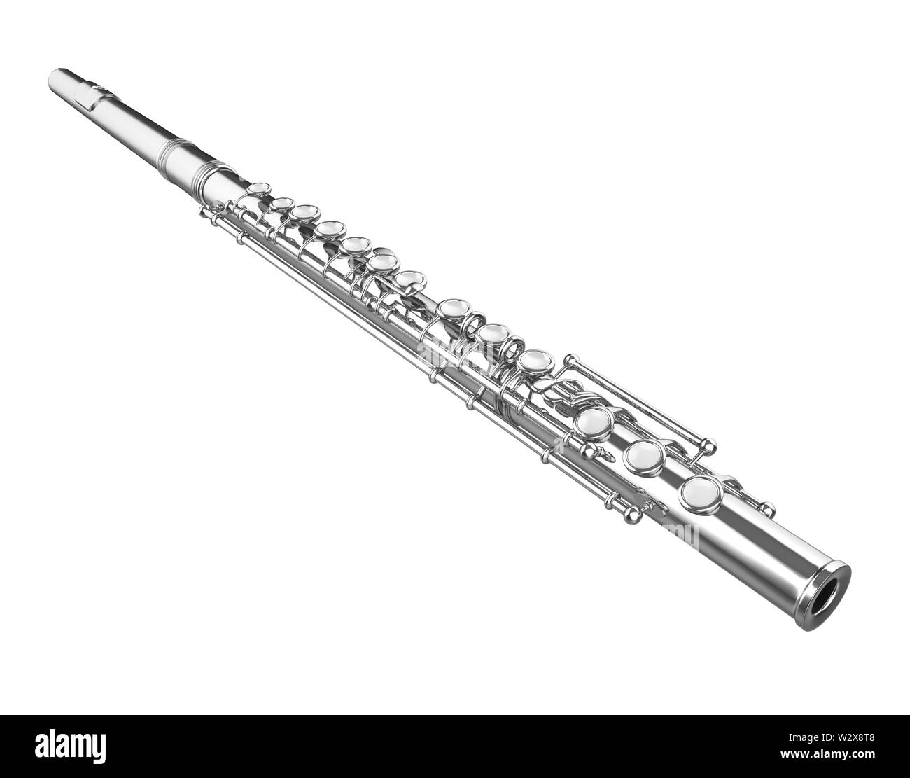 Les concerts de l'Ouest isolé flûte Banque D'Images