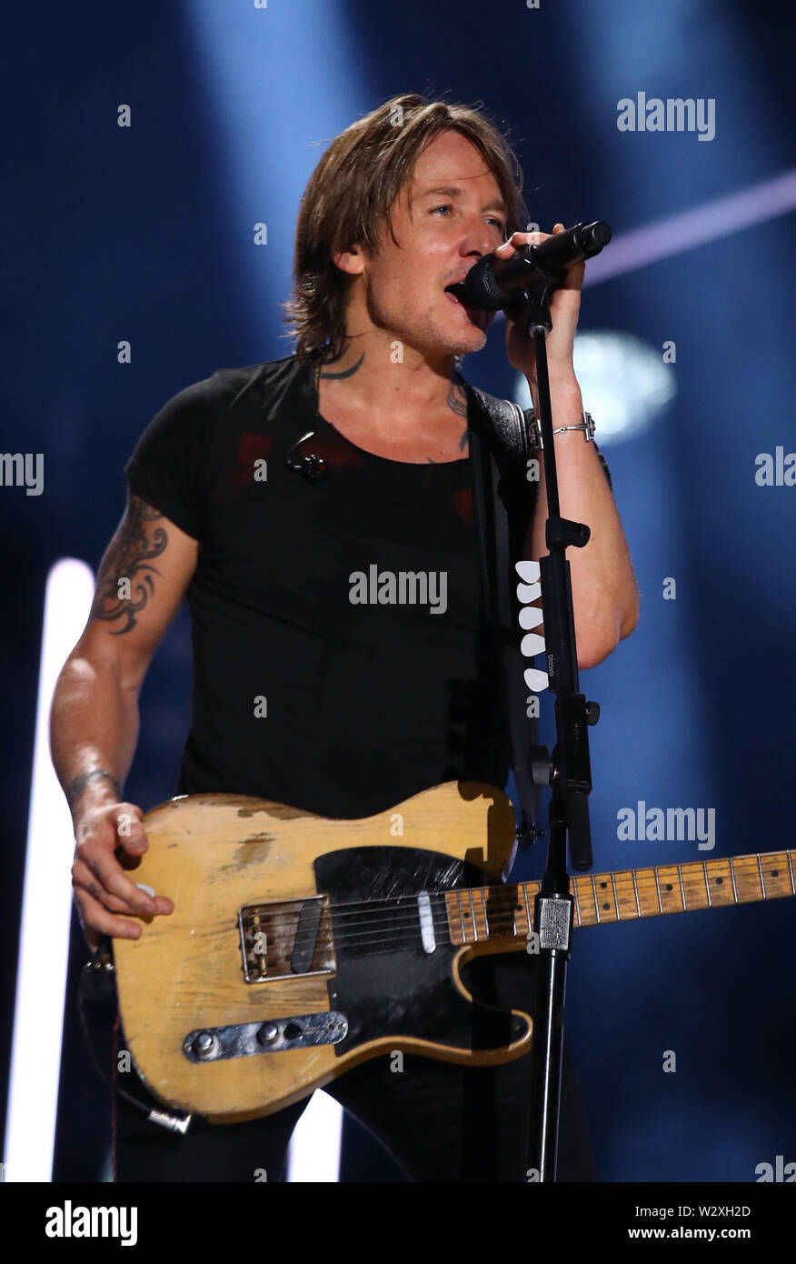 CMA Music Festival 2019 Jour 4 concerts au Nissan stadium avec : Keith Urban Où : Nashville, Tennessee, United States Quand : 10 Juin 2019 Crédit : Judy Eddy/WENN.com Banque D'Images